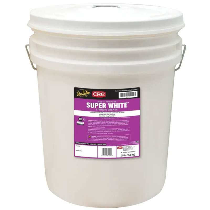 Super White™ Multi-Purpose Lithium Grease, 35lb Pail